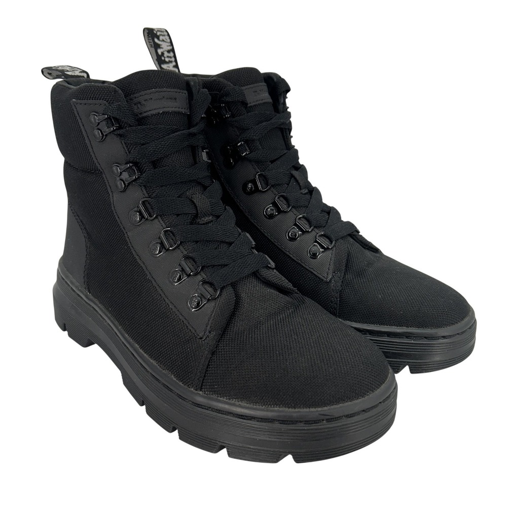 Dr. Martens Boots Womens Size 8 Combs W Tech Combat Lace Up AirWair Canvas